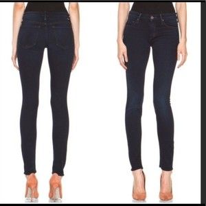 MOTHER The Looker Skinny Jeans in Midnight 26